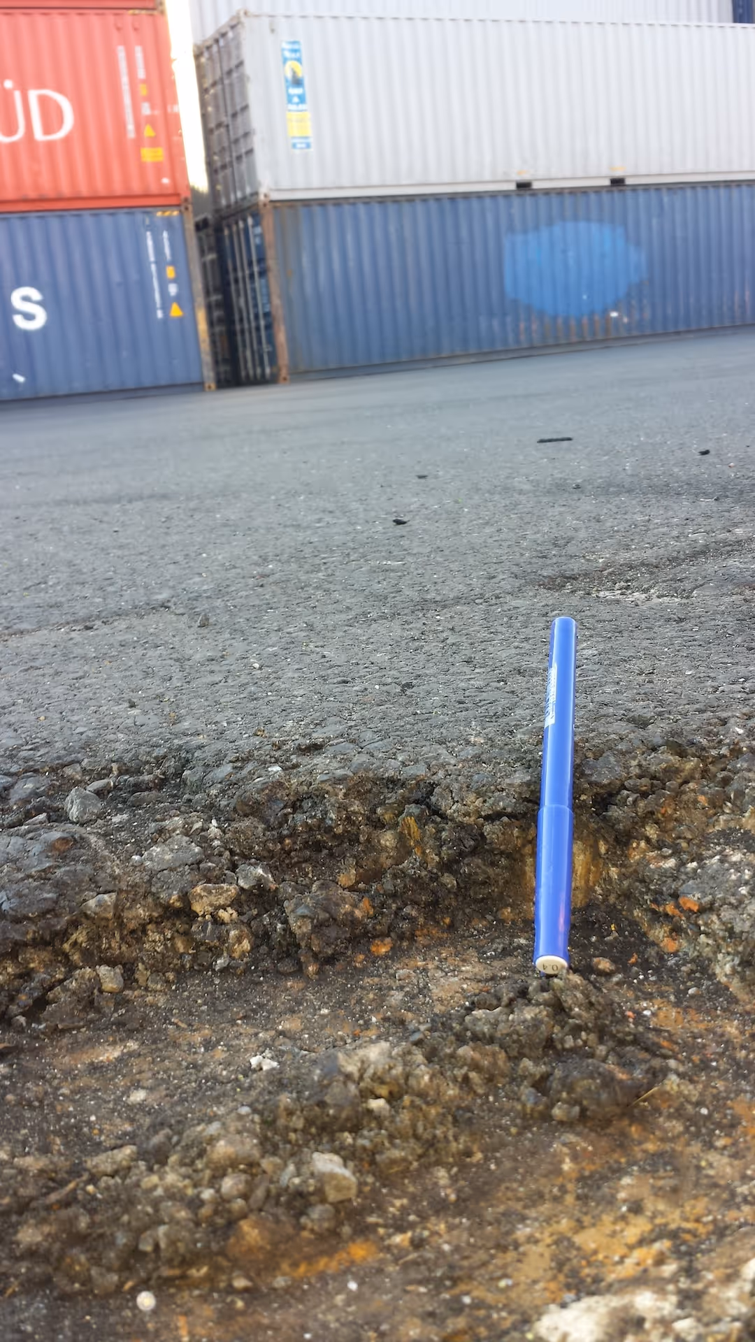 Port Botany in Sydney where a dispute requested an expert pavement assessment